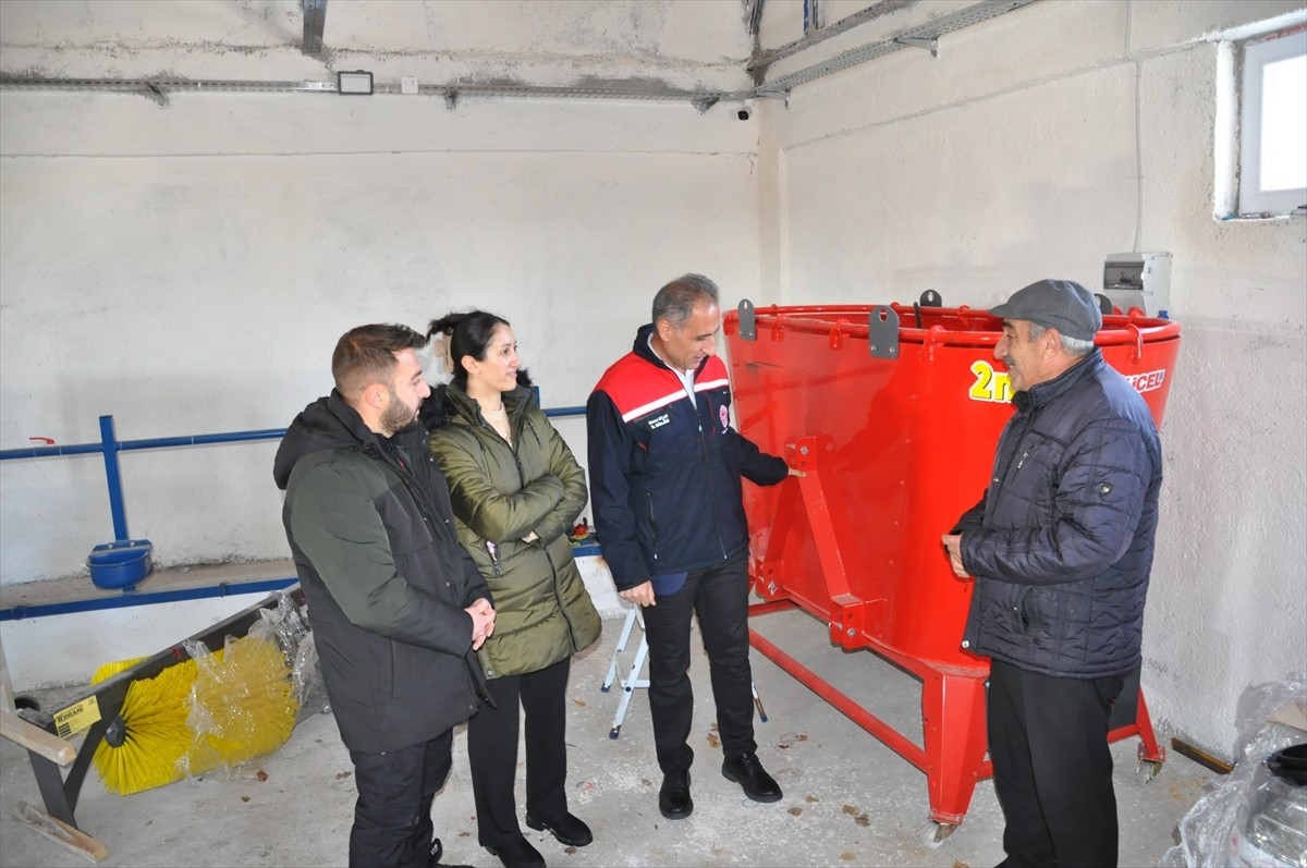 Kars'ta Tarım ve Orman Bakanlığı'nın "Kırsal Kalkınma Yatırımlarının Desteklenmesi Programı"ndan...