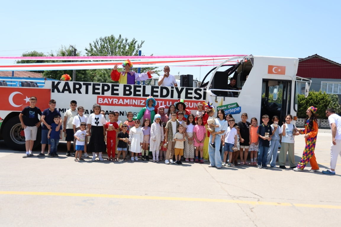 KARTEPE'DE KURBAN BAYRAMI COŞKUSU, MAHALLE MAHALLE DOLAŞACAK BAYRAM OTOBÜSÜYLE SOKAKLARA TAŞACAK....