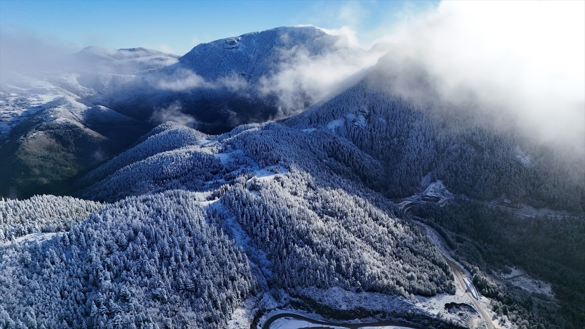 Kastamonu'da, Abana, Bozkurt ve Çatalzeytin ilçelerini il merkezine bağlayan kara yolu...