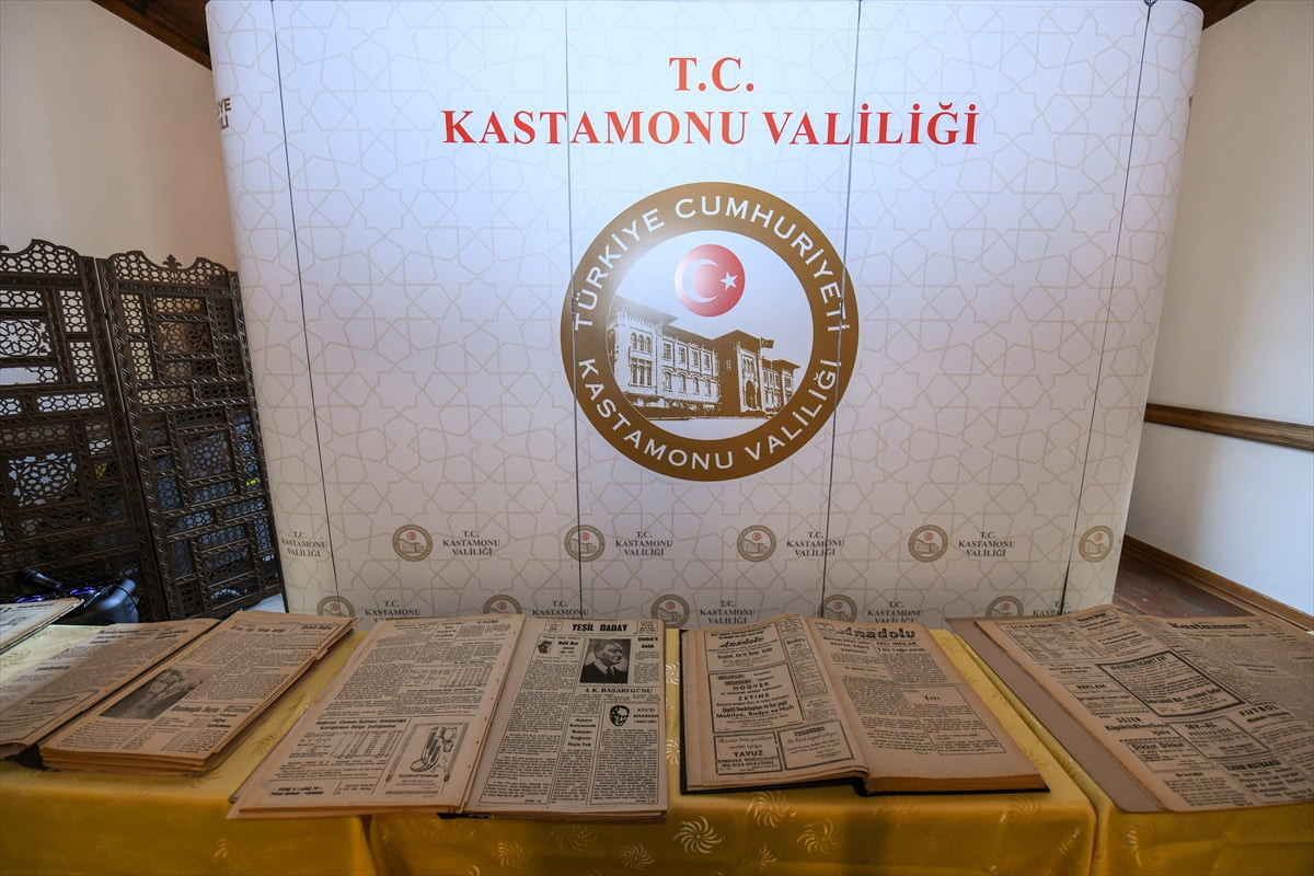 Kastamonu'da "Kastamonu'da Basın Tarihi Sergisi" açıldı. Kastamonu Valiliği İl Basın ve Halkla...