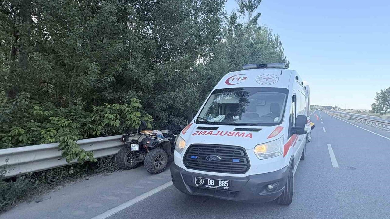 Kastamonu'da ATV Kazası: Bir Yaralı