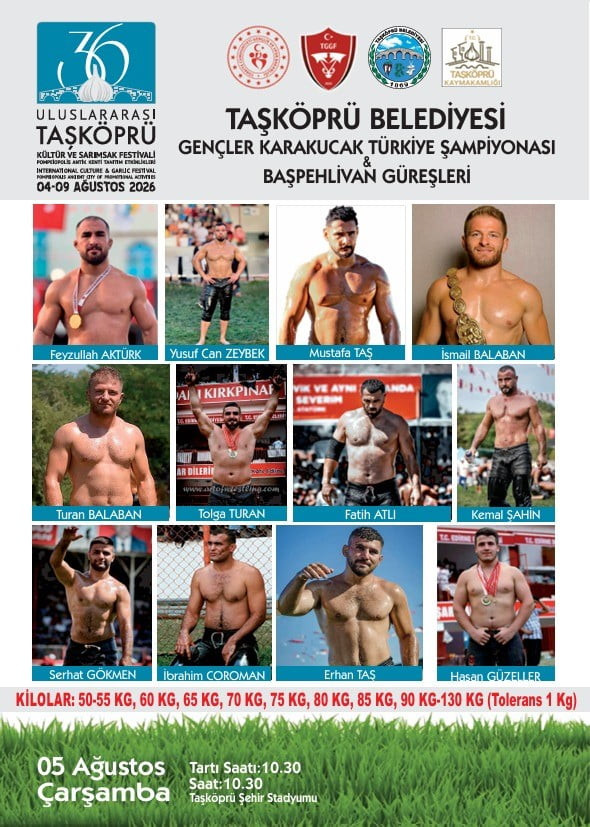 KASTAMONU’NUN TAŞKÖPRÜ İLÇESİNDE DÜZENLENECEK OLAN ULUSLARARASI KÜLTÜR VE SARIMSAK FESTİVALİ’NDE...