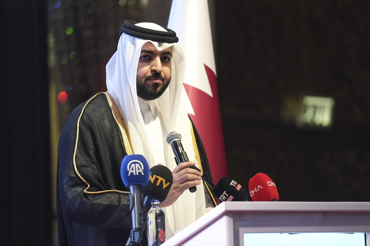 Katar'ın Ankara Büyükelçiliği Maslahatgüzarı Naif bin Jassim Al-Abduljabbar'ın ev sahipliğinde...