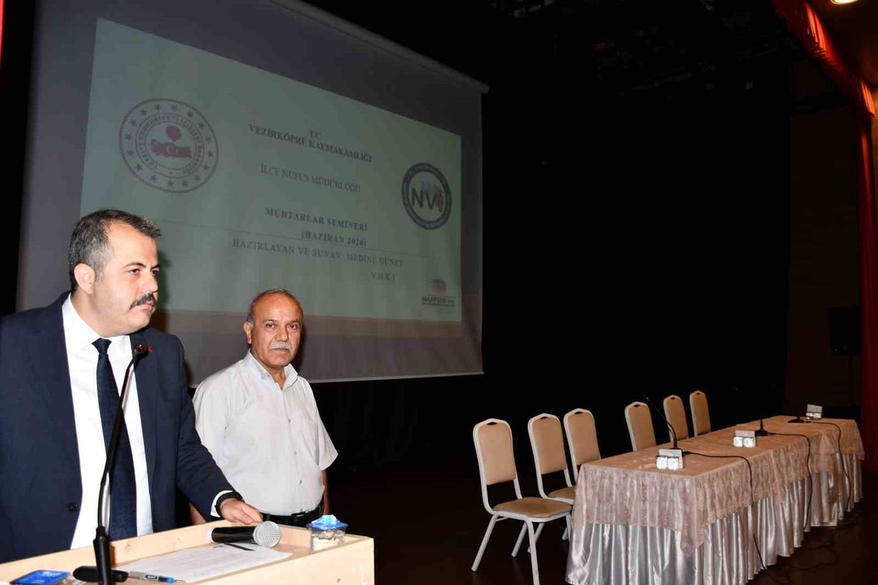 KAYMAKAM ÖZGÜR KAYA KONUŞMA YAPTI