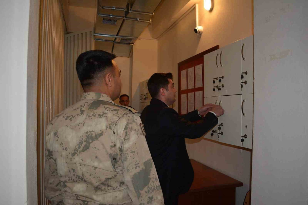 KAYMAKAM SARI’DAN JANDARMAYA DENETİM ZİYARETİ