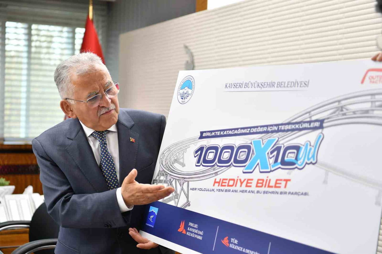 KAYSERİ BÜYÜKŞEHİR BELEDİYE BAŞKANI DR. MEMDUH BÜYÜKKILIÇ, ERCİYES KAYAK MERKEZİ’NE YAPIMI...