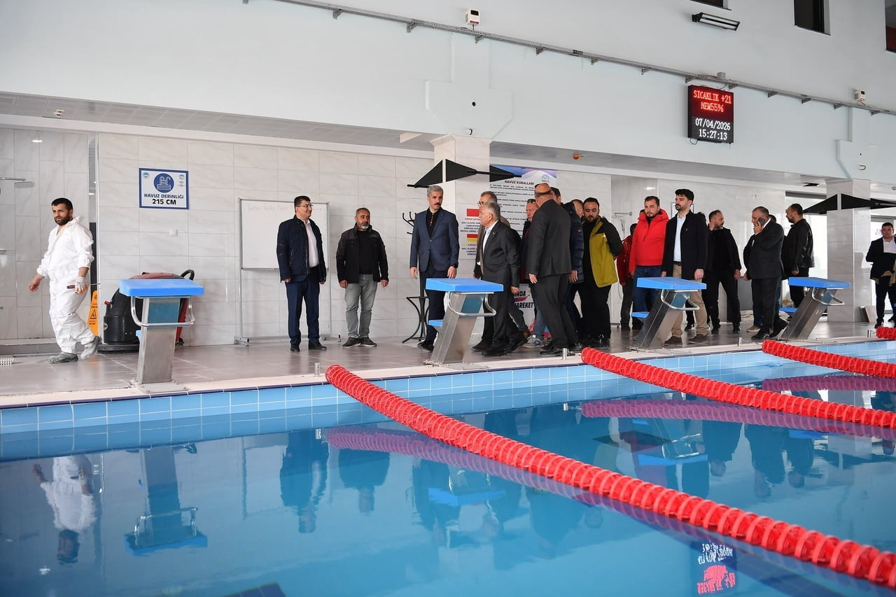 KAYSERİ BÜYÜKŞEHİR BELEDİYE BAŞKANI DR. MEMDUH BÜYÜKKILIÇ, ERCİYES YÜKSEK İRTİFA KAMP MERKEZİ’NDE...