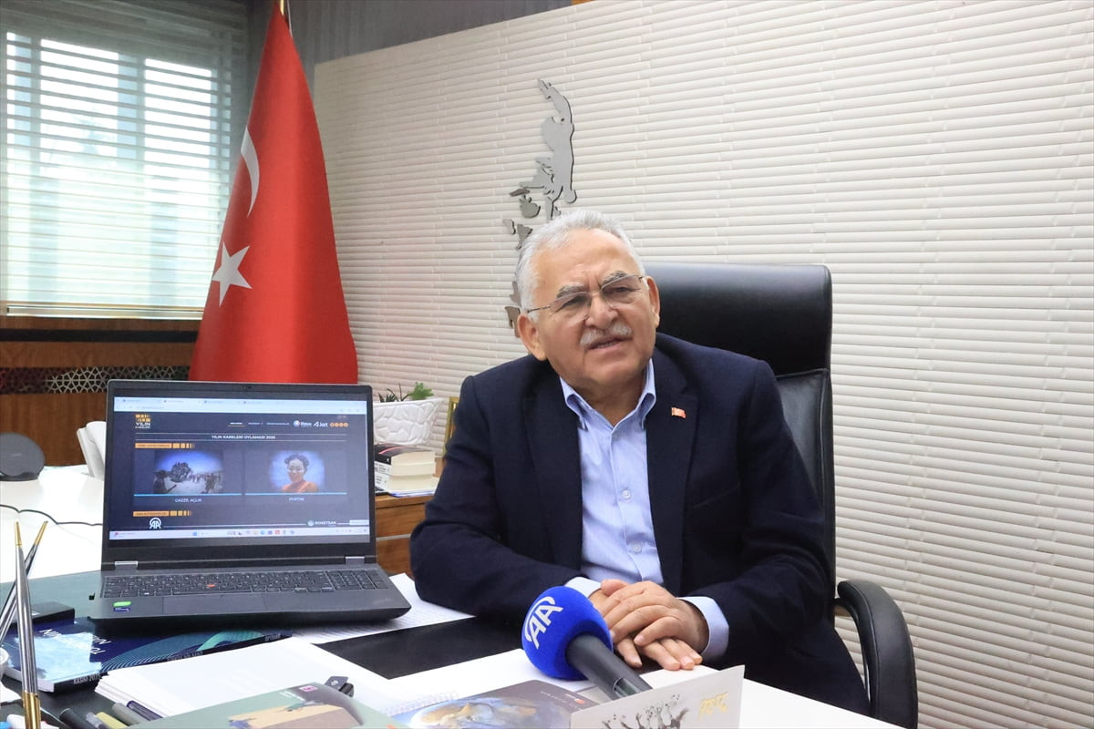 Kayseri Büyükşehir Belediye Başkanı Memduh Büyükkılıç, Anadolu Ajansının (AA) gözünden 2025'e...