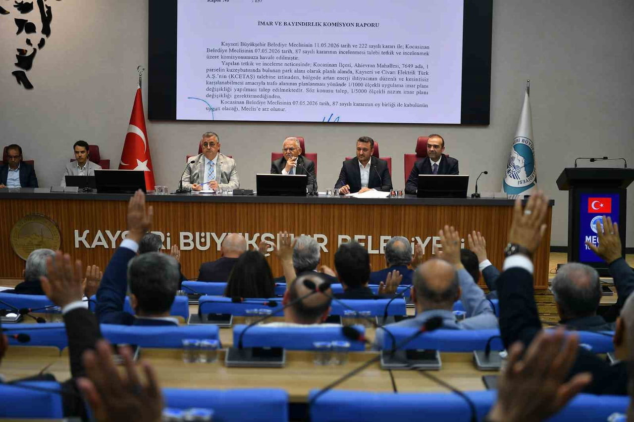 KAYSERİ BÜYÜKŞEHİR BELEDİYE MECLİSİ’NİN HAZİRAN AYI TOPLANTISINDA ŞEHRİN GELECEĞİNE YÖN VERECEK 94...