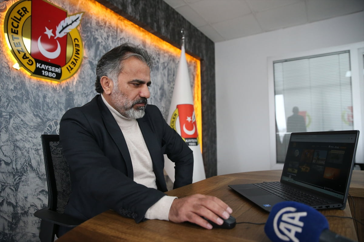 Kayseri Gazeteciler Cemiyeti (KGC) Başkanı Metin Kösedağ, Anadolu Ajansının (AA) gözünden 2025'e...