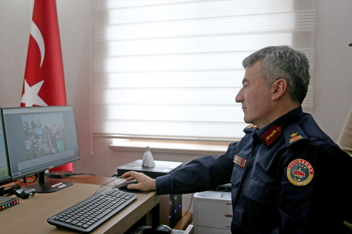 Kayseri İl Jandarma Komutanı Tuğgeneral Bilgihan Yeşilyurt, Anadolu Ajansının (AA) gözünden 2025'e...