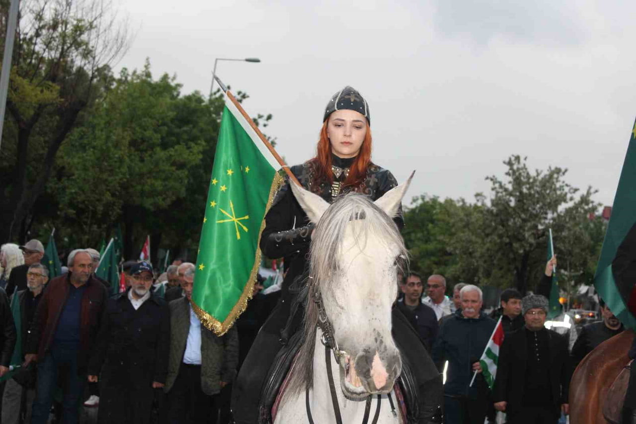 KAYSERİ KAFKAS DERNEĞİ TARAFINDAN ÇERKES SOYKIRIMI VE SÜRGÜNÜNÜN 162. YILDÖNÜMÜNDE ANMA PROGRAMI...