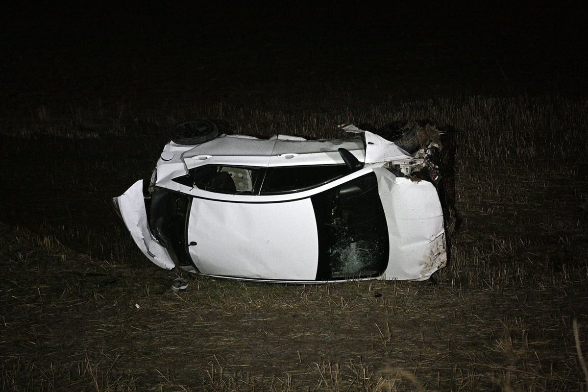 Kayseri'de bir otomobilin devrilmesi sonucu 1 kişi öldü, 4 kişi yaralandı.