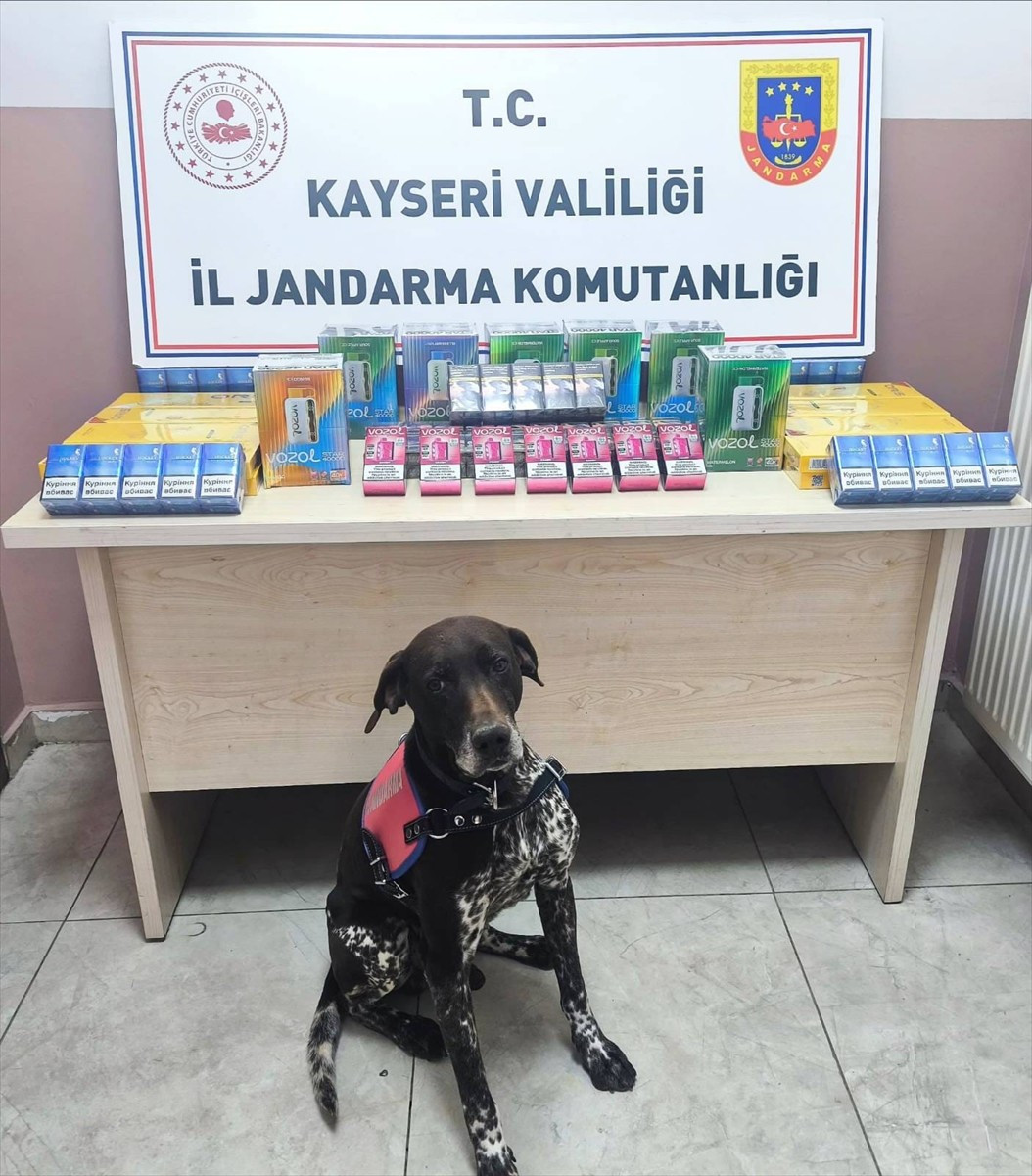 Kayseri'de düzenlenen kaçakçılık operasyonunda 2 şüpheli gözaltına alındı. Çay ve tütün tespit...