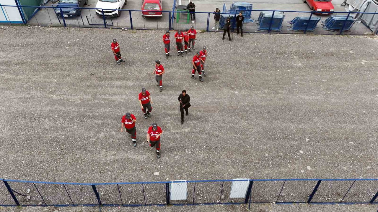 KAYSERİ'DE KAÇAN KURBANLIKLARIN YAKALANMASINDA BÜYÜK ÇABA SARF EDEN KURBAN YAKALAMA TİMİ...