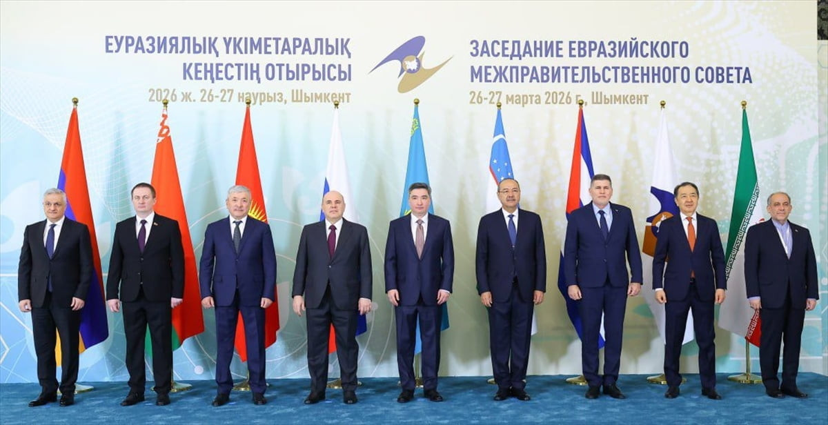 Kazakistan'ın Şımkent şehrindeki Avrasya Hükümetlerarası Konseyi toplantısı sona erdi. Avrasya...