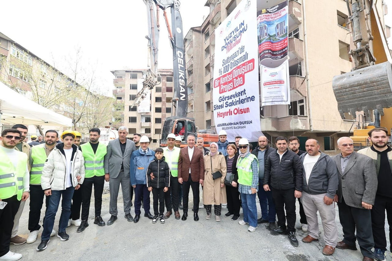 KENTSEL DÖNÜŞÜM İÇİN YOĞUN BİR ÇALIŞMA YÜRÜTEN SULTANGAZİ BELEDİYESİ, İLÇEDE YÜZDE 100 VATANDAŞ...
