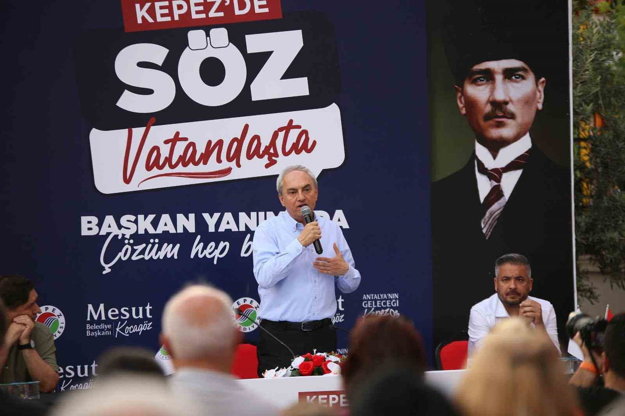 KEPEZ BELEDİYE BAŞKANI MESUT KOCAGÖZ, ‘SÖZ VATANDAŞTA’ ETKİNLİĞİNDE ESENTEPE MAHALLESİ’NDE...