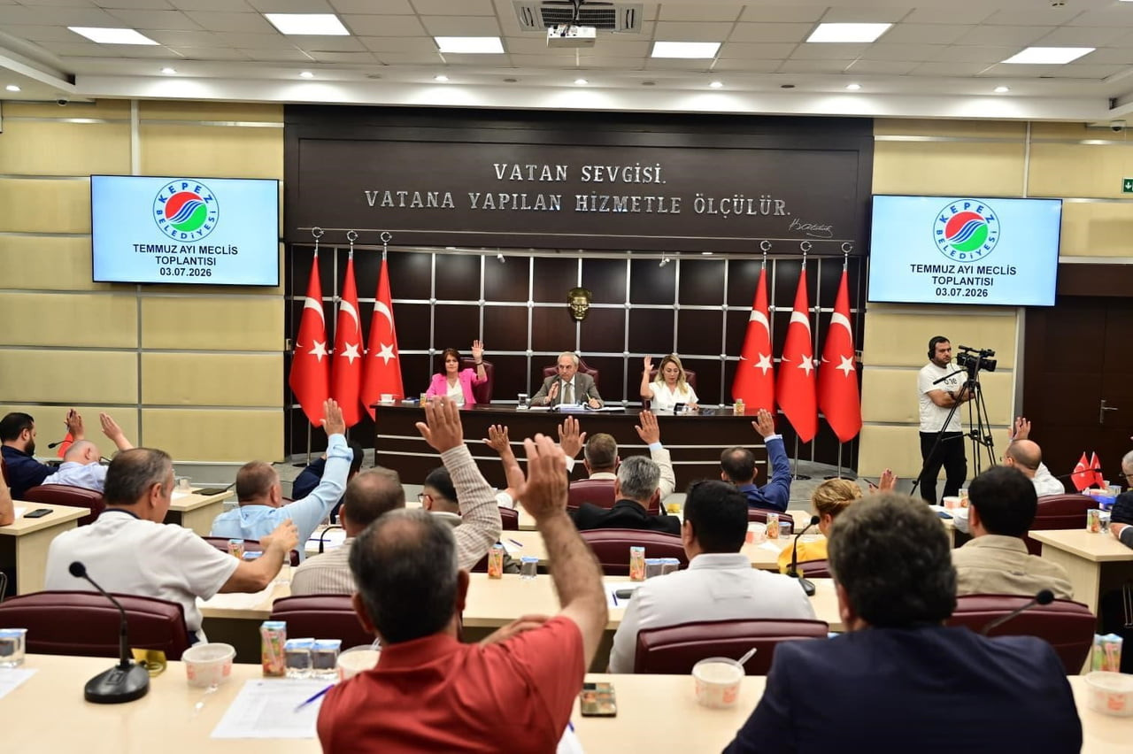 KEPEZ BELEDİYE MECLİSİ'NİN TEMMUZ AYI OLAĞAN TOPLANTISINDA BELEDİYE ÇALIŞANLARINA KURBAN VE...