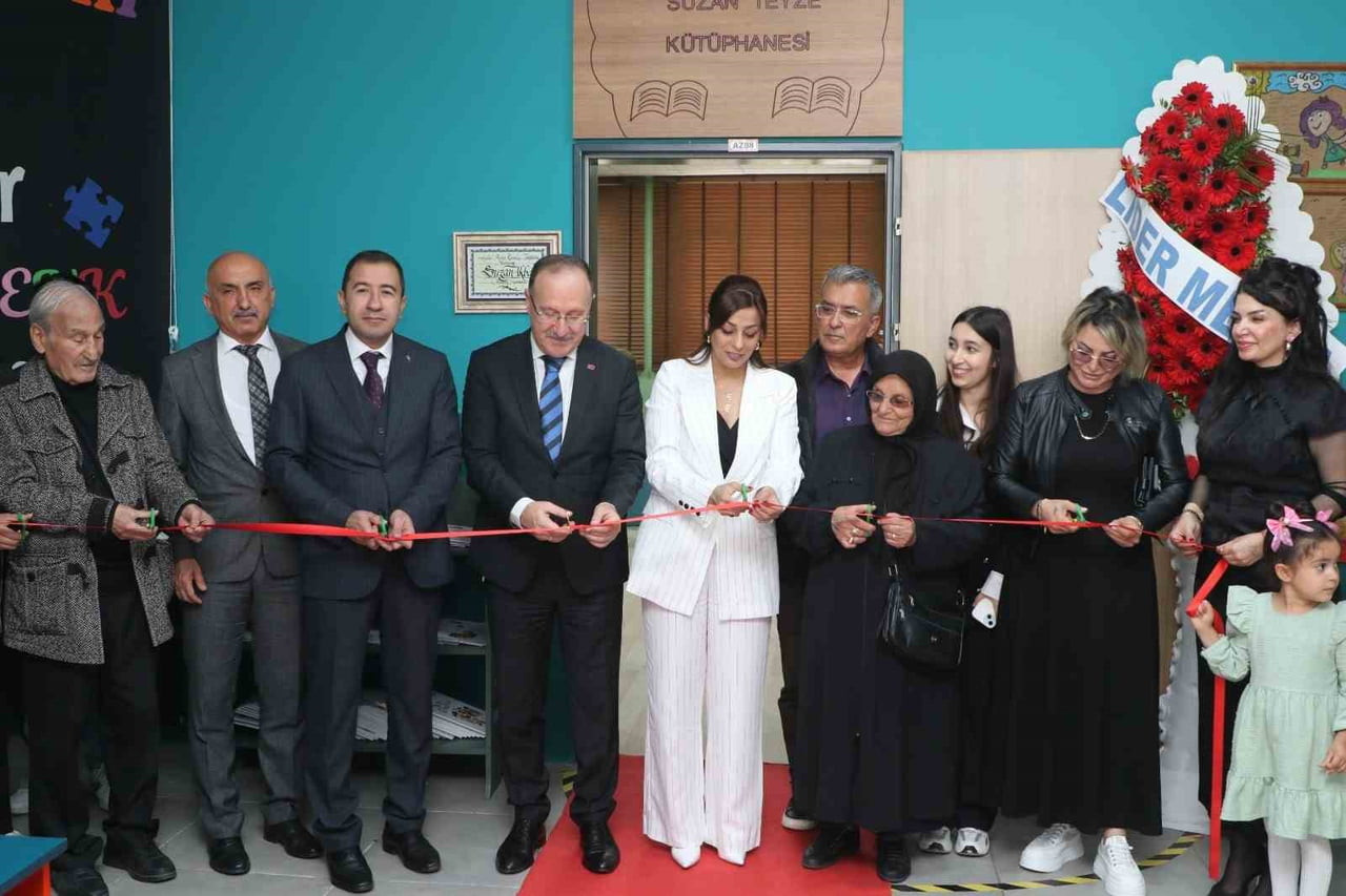 KEPEZ İLÇESİNDE BULUNAN DEDE KORKUT ANAOKULU BÜNYESİNDE OLUŞTURULAN "SUZAN TEYZE KÜTÜPHANESİ"...