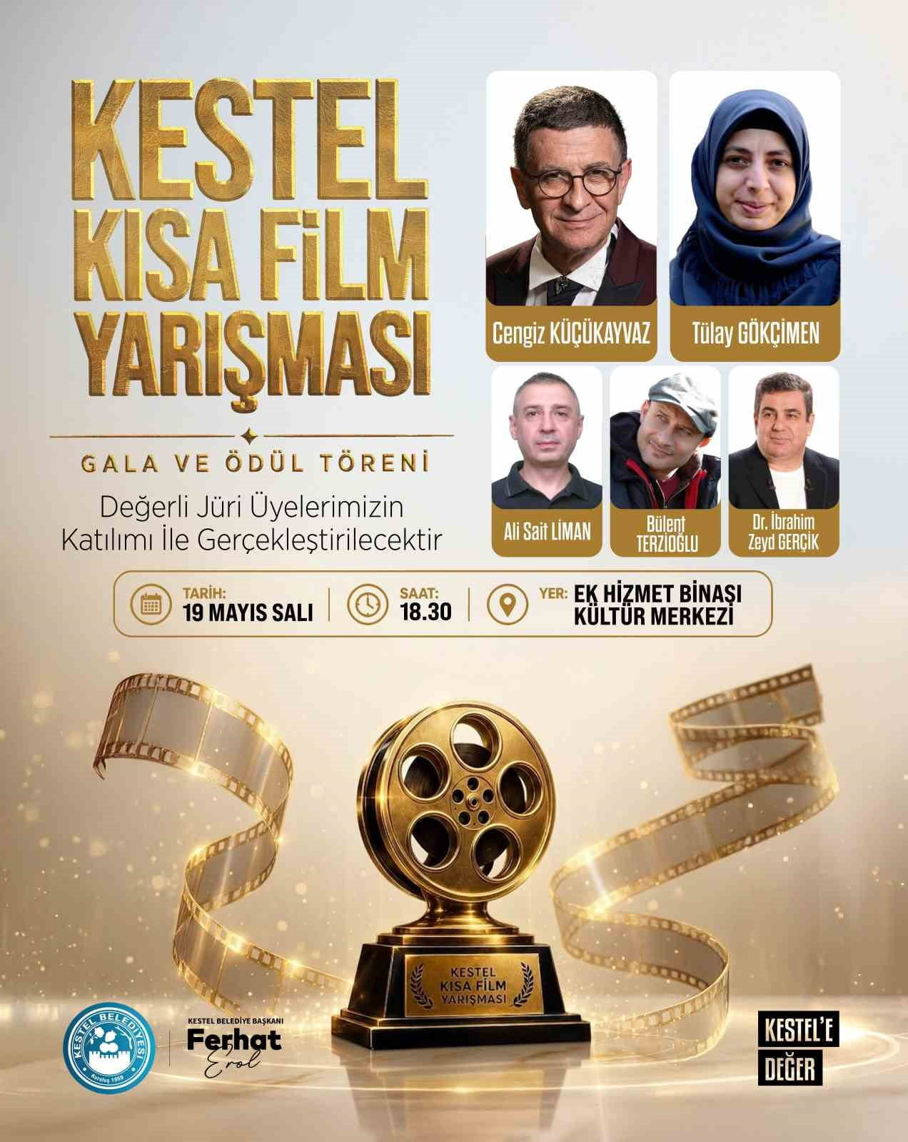 KESTEL BELEDİYESİ TARAFINDAN "TOPLUMSAL SESSİZLİĞE KARŞI" TEMASIYLA DÜZENLENEN KESTEL KISA FİLM...
