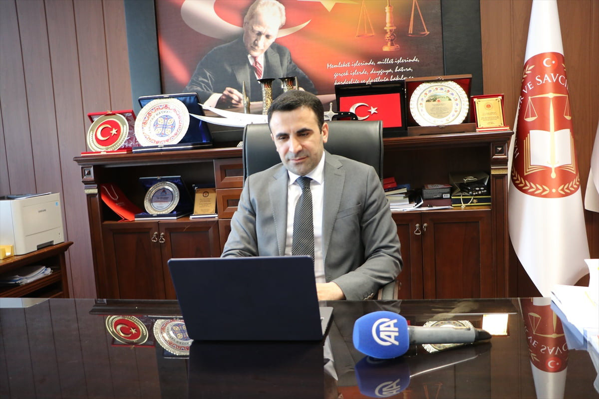 Kilis Adalet Komisyonu Başkanı Ferhat Korkmaz (fotoğrafta), Anadolu Ajansının (AA) gözünden 2025'e...