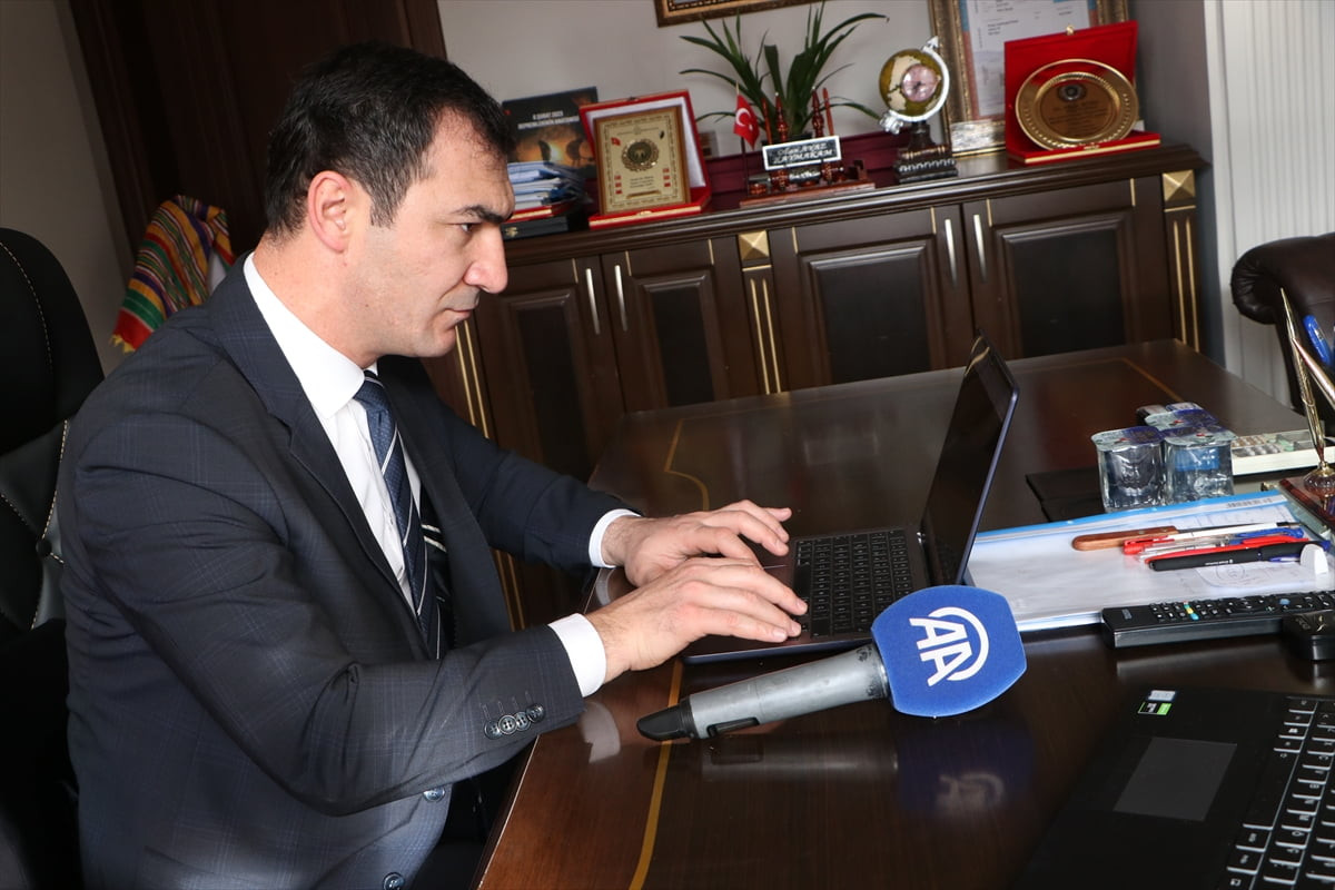 Kilis'in Elbeyli Kaymakamı Okan Ayaz(fotoğrafta), Anadolu Ajansının (AA) gözünden 2025'e damga...