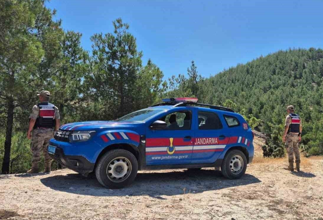 KİLİS'TE ORMAN YANGINLARINA KARŞI JANDARMADAN DENETİM