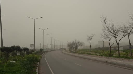 Kilis’te Suriye’den gelen toz bulutu hayatı olumsuz etkiliyor