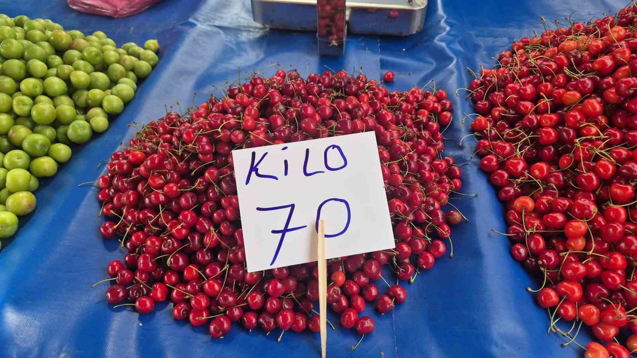 KİRAZ FESTİVALİ DÖNEMİNDE KİLOGRAMI 250 İLA 300 LİRADAN SATILAN KİRAZIN FİYATI, HASADIN ARTMASI VE...
