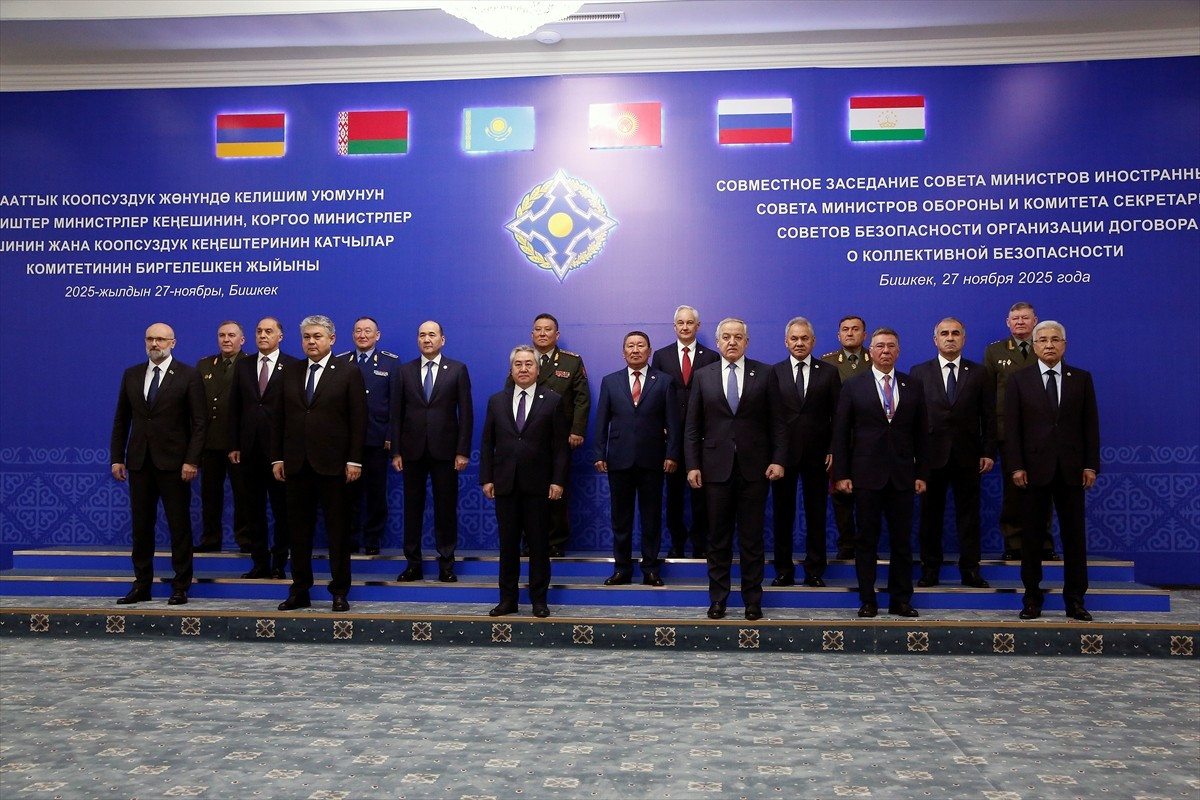 Kırgızistan, bu yıl dönem başkanlığını yürüttüğü Kolektif Güvenlik Antlaşması Örgütü (KGAÖ) üyesi...