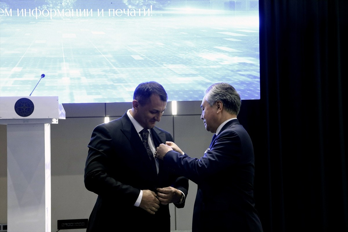 Kırgızistan Dışişleri Bakanlığınca, "Kırgızistan Basın ve Enformasyon Günü" dolayısıyla düzenlenen...