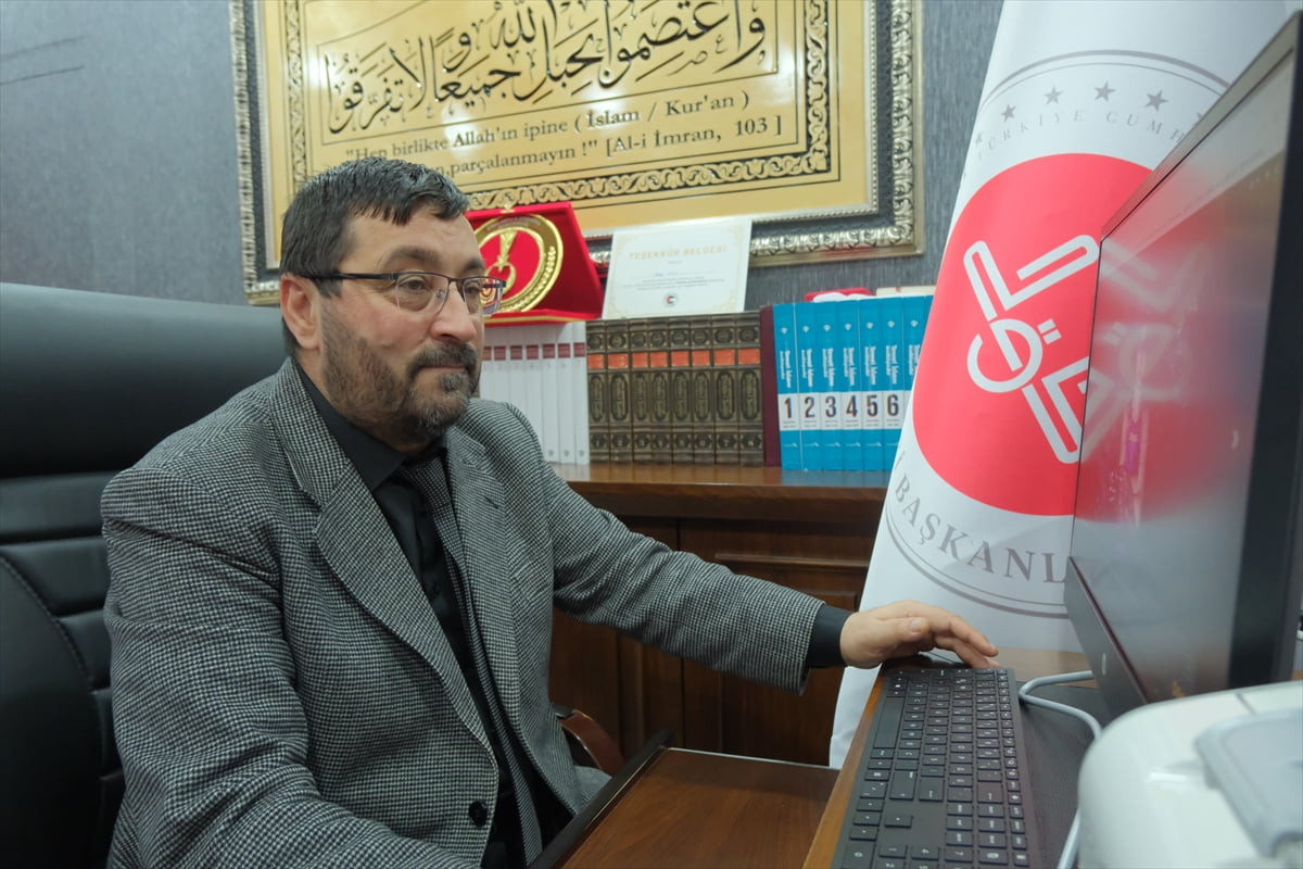 Kırklareli İl Müftüsü Yusuf Eviş, Anadolu Ajansının (AA) gözünden 2025'e damga vuran olaylara ait...