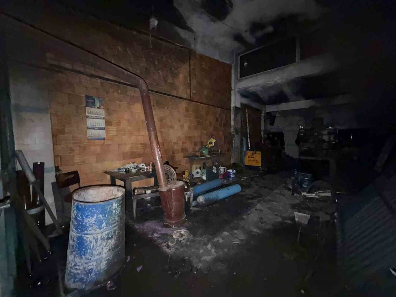 KIRKLARELİ'NİN LÜLEBURGAZ İLÇESİ YENİ SANAYİ SİTESİ'NDEKİ BİR İŞ YERİNDE 20 MART'TA MEYDANA GELEN...