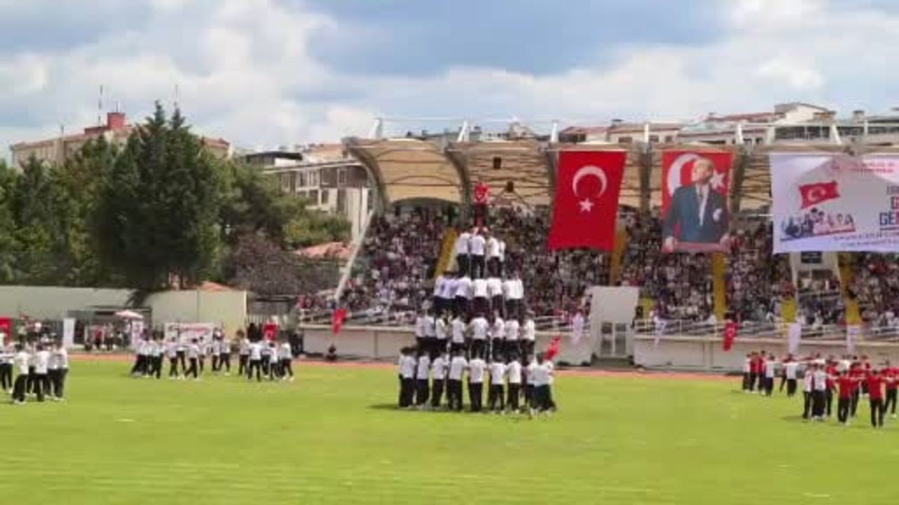 Kırklareli'nde 19 Mayıs Coşkusu