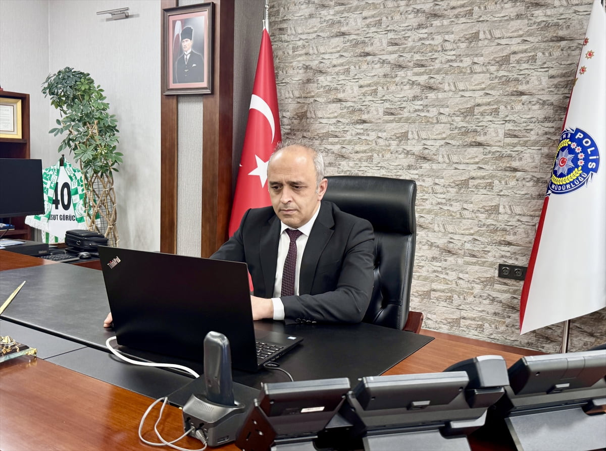 Kırşehir İl Emniyet Müdürü Mesut Görücü, Anadolu Ajansının (AA) gözünden 2025'e damga vuran...