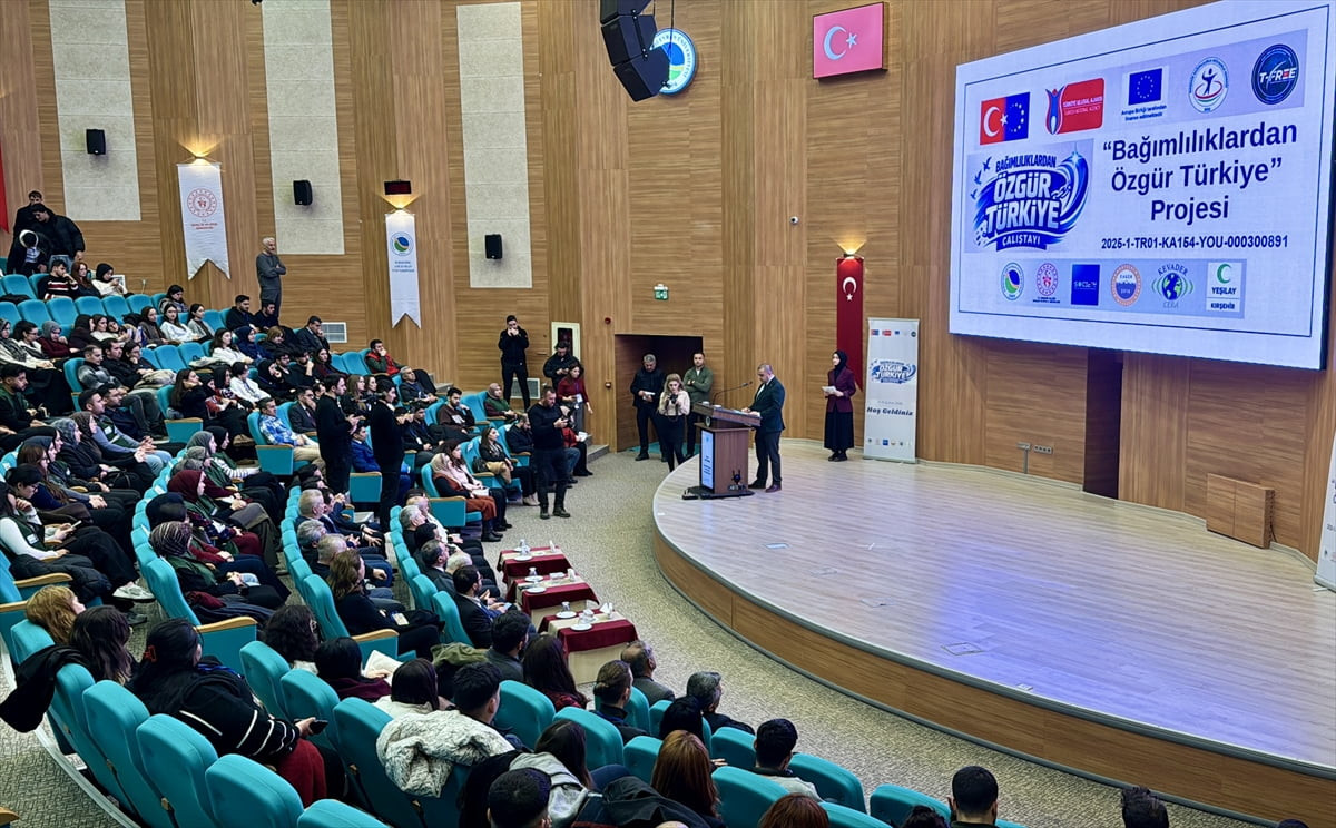 Kırşehir'de, Dışişleri Bakanlığı Avrupa Birliği Başkanlığı ve Türkiye Ulusal Ajansı tarafından...