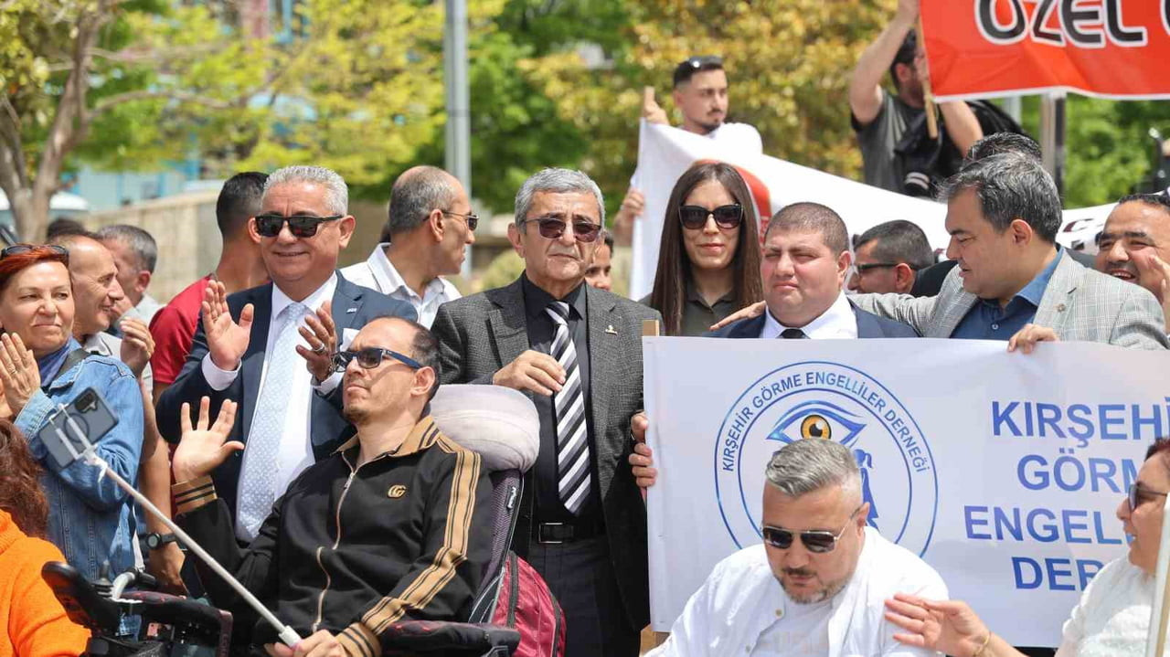 KIRŞEHİR'DE, ENGELLİLER HAFTASI KAPSAMINDA AİLE VE SOSYAL HİZMETLER İL MÜDÜRLÜĞÜ ÖNCÜLÜĞÜNDE...