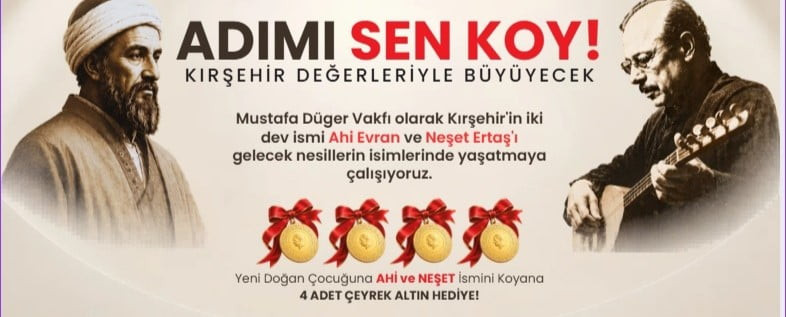 KIRŞEHİR'DE MUSTAFA DÜGER VAKFI TARAFINDAN HAYATA GEÇİRİLEN "ADIMI SEN KOY" PROJESİ KAPSAMINDA...