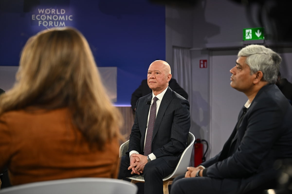 Koç Holding CEO'su Levent Çakıroğlu İsviçre'nin Davos kentinde düzenlenen Dünya Ekonomik Forumu...