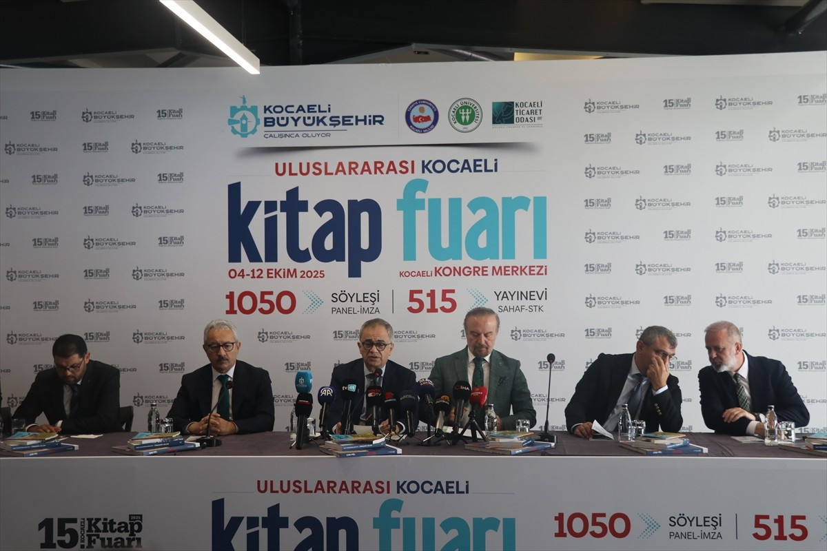Kocaeli Büyükşehir Belediyesince "Anadolu Mayası" temasıyla düzenlenecek "15. Kocaeli Kitap...