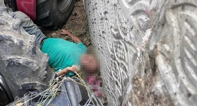 KOCAELİ'DE KAZA SONRASI KENDİ KULLANDIĞI TRAKTÖRÜNÜN ALTINDA KALAN ÇİFTÇİ AĞIR YARALANDI.