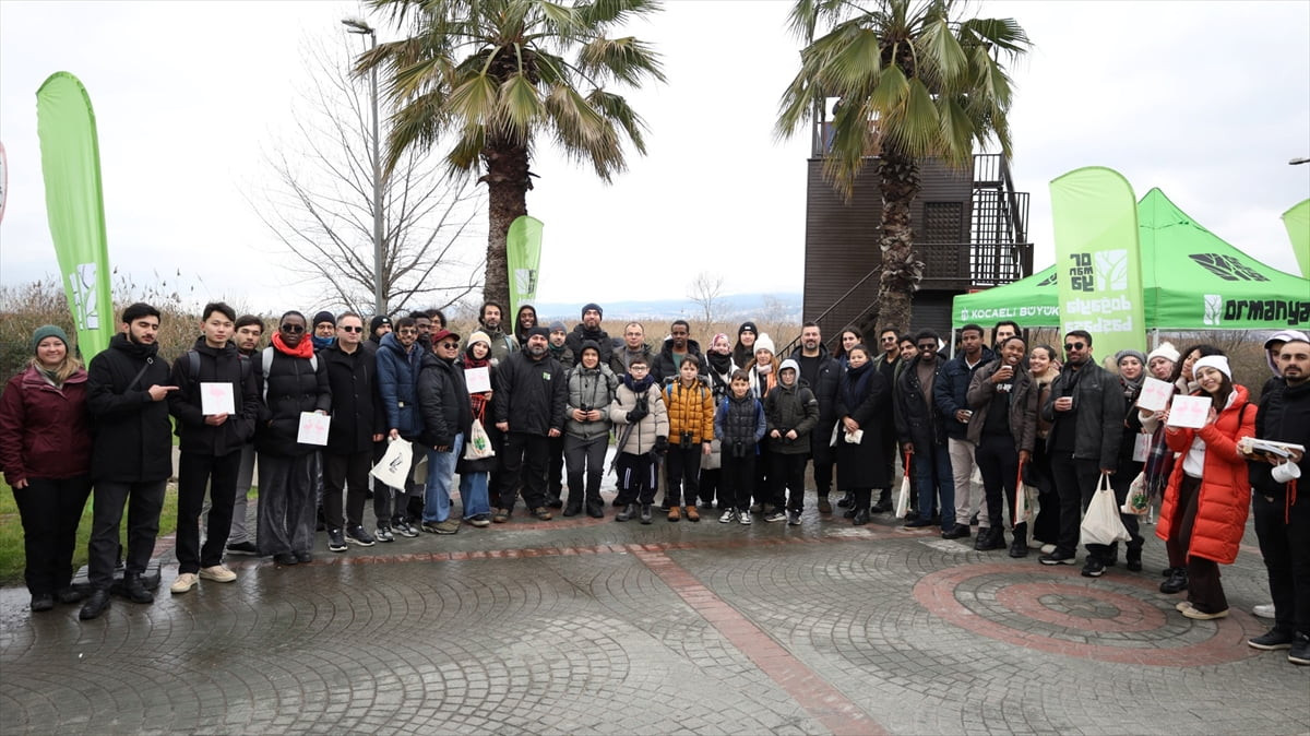 Kocaeli'de "Doğa Kocaeli" etkinlikleri kapsamında 3. Flamingo Şenliği düzenlendi.