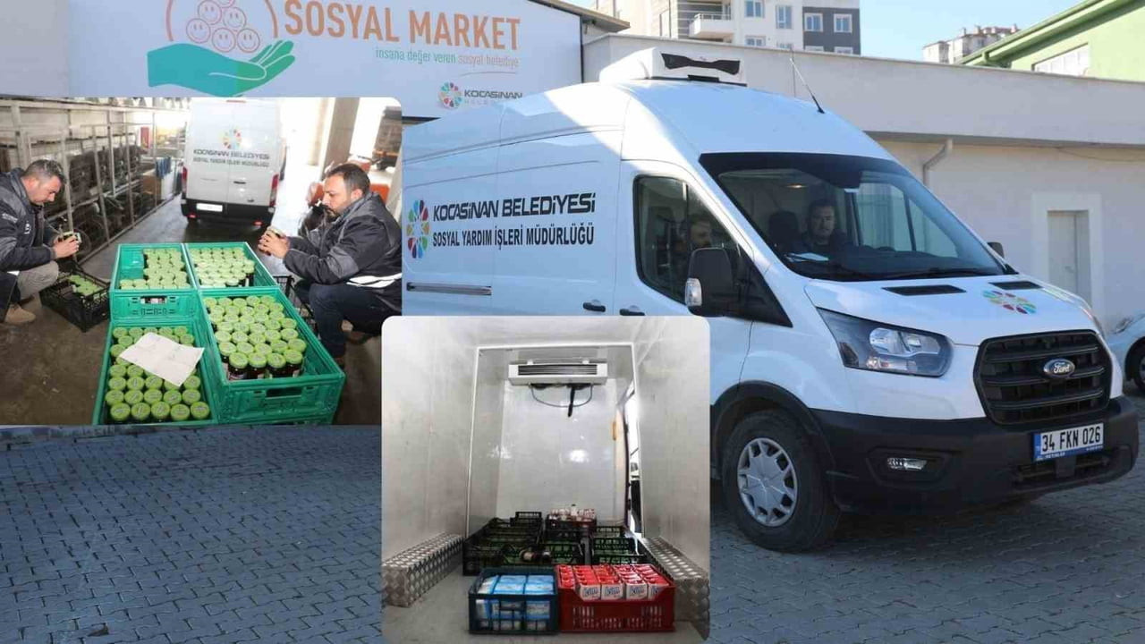 KOCASİNAN BELEDİYESİ, 2022 YILINDA HİZMETE SUNDUĞU FRİGOFİRİK ARAÇ VE SOĞUK HAVA DEPOSU İLE...