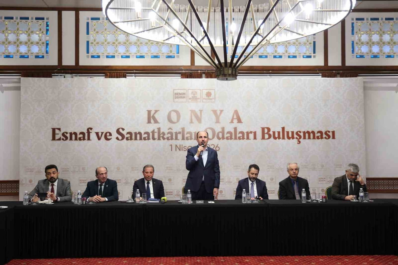 KONYA BÜYÜKŞEHİR BELEDİYE BAŞKANI UĞUR İBRAHİM ALTAY, KONYA ESNAF VE SANATKÂRLAR ODALARI BİRLİĞİ...
