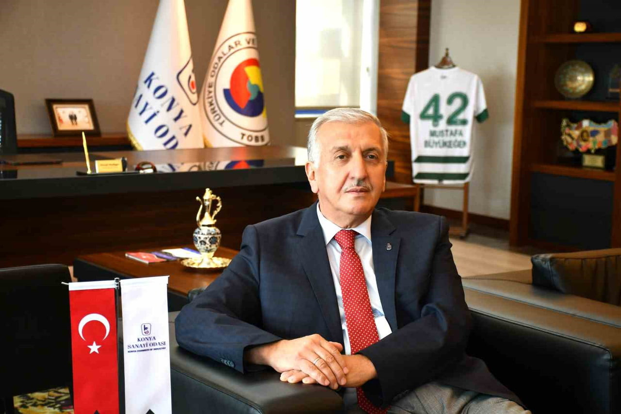 KONYA SANAYİ ODASI BAŞKANI MUSTAFA BÜYÜKEĞEN, "TÜRKİYE İHRACAT ŞAMPİYONLARI ARASINDA 9 KONYALI...