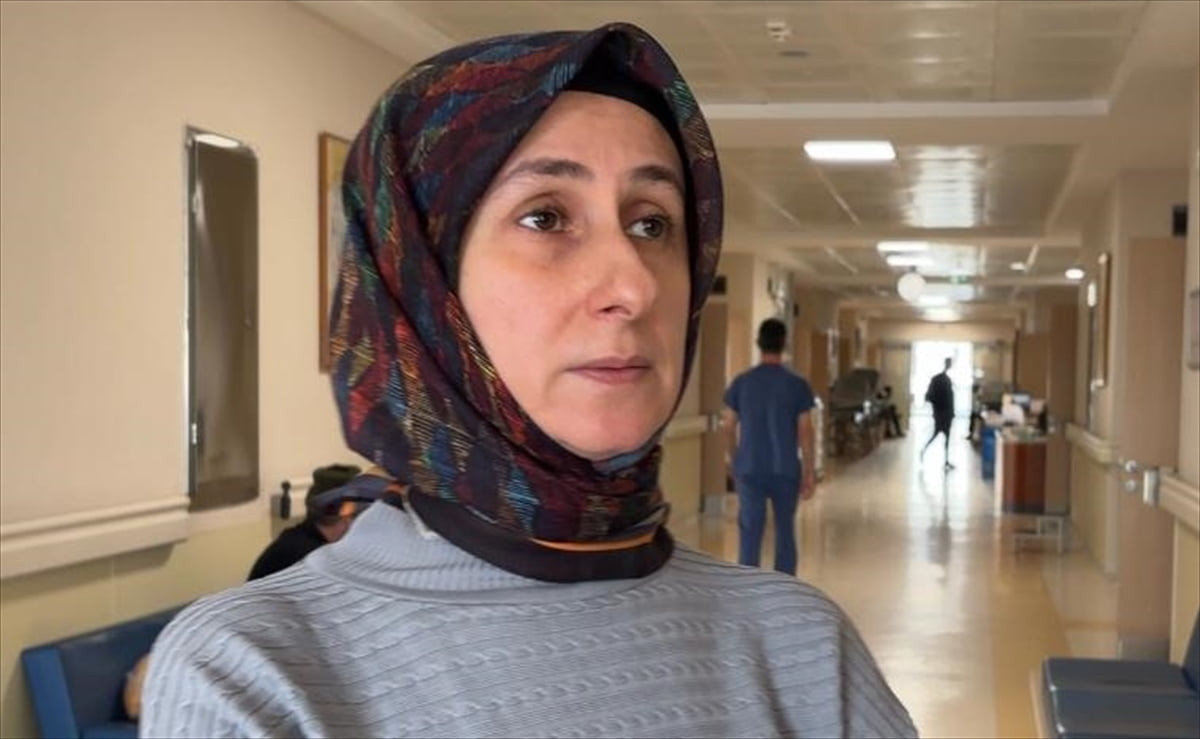 Konya'nın Meram ilçesindeki parkta patlatılan torpil parçası gözüne isabet eden lise öğrencisi...