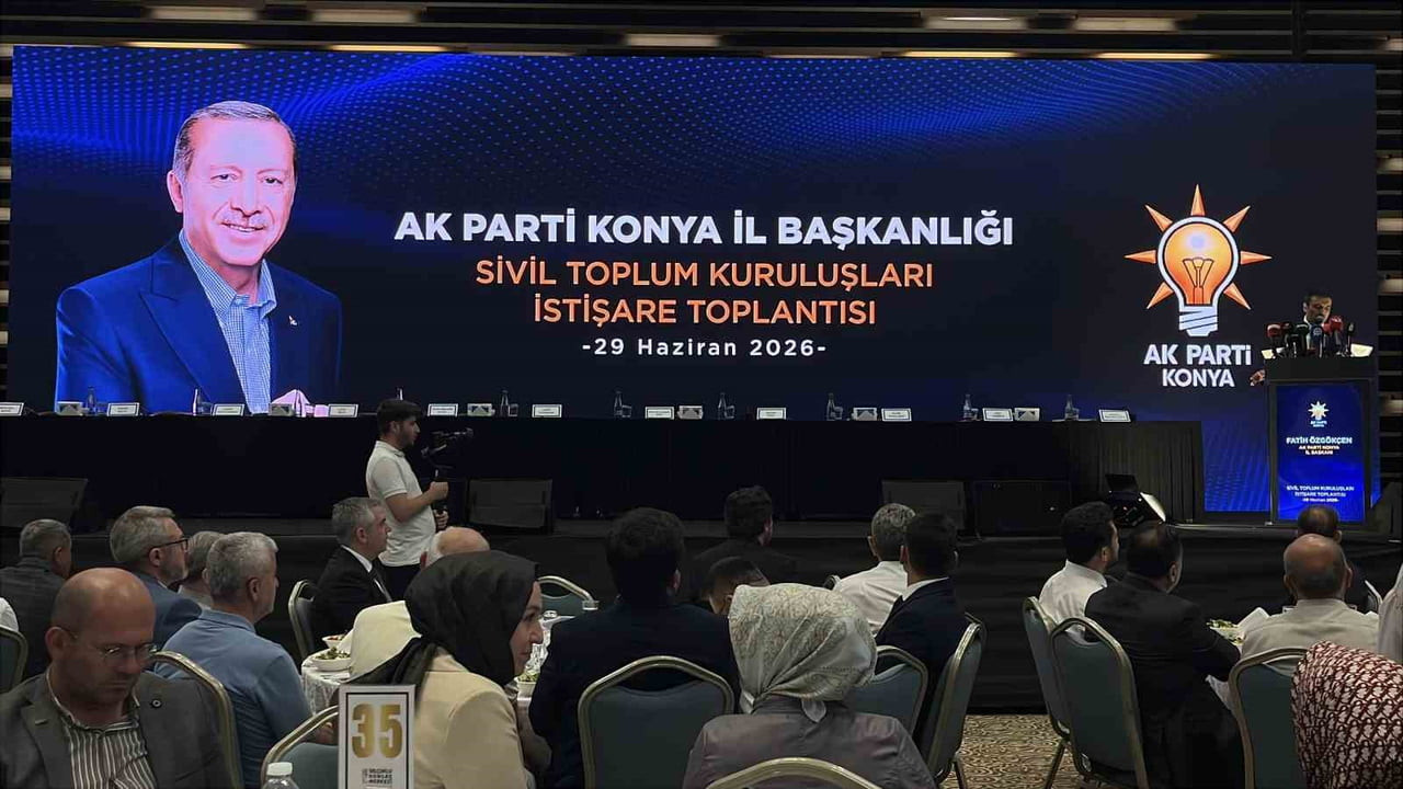 KONYA’DA AK PARTİ İL BAŞKANLIĞI TARAFINDAN  SİVİL TOPLUM KURULUŞLARI İSTİŞARE TOPLANTISI...