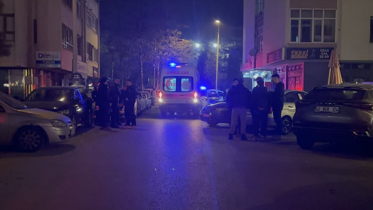 Konya'da Silahlı ve Bıçaklı Kavga: 2 Yaralı