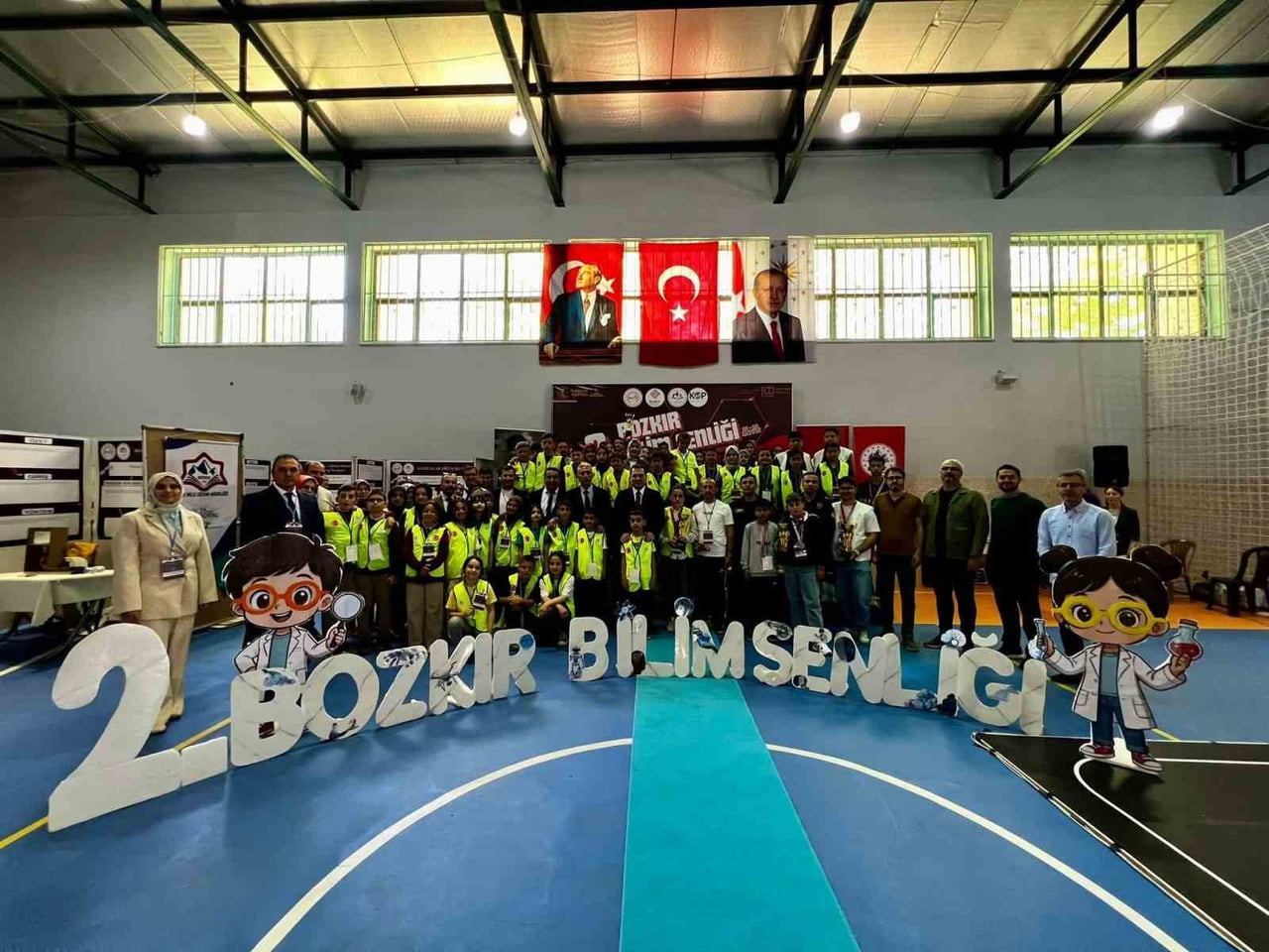 KONYA’NIN BOZKIR İLÇESİNDE BU YIL İKİNCİSİ GERÇEKLEŞTİRİLEN BOZKIR BİLİM ŞENLİĞİ, İKİ GÜN SÜREN...